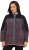 Ulla Popken Neon Tiger Stripe Jacket Black - Naisten hupparit ja collegepaidat isot koot - 