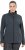 Ulla Popken Quick Drying Zip Up Sweatshirt Black - Naisten hupparit ja collegepaidat isot koot - 