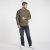 North Latitude Denim Logo Sweatshirt Dusty Olive Green TALL - TALL collegepaidat - TALL-collegepuserot ja -hupparit