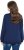 Ulla Popken NYC Embroidered Long Sleeve Sweatshirt Ink Blue - Naisten hupparit ja collegepaidat isot koot - 