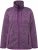 Ulla Popken Heather Knit Fleece Jacket Dark Purple - Naisten hupparit ja collegepaidat isot koot - 