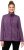 Ulla Popken Heather Knit Fleece Jacket Dark Purple - Naisten hupparit ja collegepaidat isot koot - 