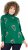 Ulla Popken Candy Cane Graphic Sweatshirt Meadow Green - Hupparit ja collegepaidat - 