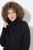 Ulla Popken Chain Fringe Smooth Fleece Sweatshirt Black - Naisten hupparit ja collegepaidat isot koot - Mukavat collegepaidat, huput ja neuleet