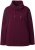 Ulla Popken Chain Fringe Smooth Fleece Sweatshirt Dark Wine Red - Hupparit ja collegepaidat - 