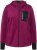 Ulla Popken HYPRAR Zip Front Hooded Stretch Sweatshirt Blackberry - Naisten hupparit ja collegepaidat isot koot - 