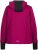 Ulla Popken HYPRAR Zip Front Hooded Stretch Sweatshirt Blackberry - Naisten hupparit ja collegepaidat isot koot - 