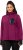 Ulla Popken HYPRAR Zip Front Hooded Stretch Sweatshirt Blackberry - Naisten hupparit ja collegepaidat isot koot - 