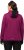 Ulla Popken HYPRAR Zip Front Hooded Stretch Sweatshirt Blackberry - Naisten hupparit ja collegepaidat isot koot - 