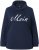 Ulla Popken Moin Graphic Sweatshirt Navy - Naisten hupparit ja collegepaidat isot koot - 