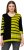 Ulla Popken Mixed Stripe 3/4 Sleeve Colorblock Sweater Apple Green - Naisten hupparit ja collegepaidat isot koot - 