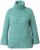 Ulla Popken Asymmetric Zipper Turtleneck Sweater Green - Hupparit ja collegepaidat - 