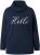 Ulla Popken HELLO Classic Fit Stand-Up Collar Sweatshirt Navy - Hupparit ja collegepaidat - 