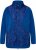Ulla Popken Patch Print Fleece Jacket Denim Blue - Naisten hupparit ja collegepaidat isot koot - 