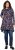 Ulla Popken Floral Stand-Up Collar Flounce Panel Sweatshirt Black - Naisten hupparit ja collegepaidat isot koot - 