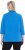 Ulla Popken Classic Fit with Side Slits 3/4 Sleeve Sweatshirt Royal Blue - Naisten hupparit ja collegepaidat isot koot - 