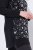 Ulla Popken Sequined Soft Fine Knit Sweater Black - Naisten hupparit ja collegepaidat isot koot - Mukavat collegepaidat, huput ja neuleet