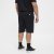 North Latitude Denim Sweatshorts Black - Collegehousut ja collegeshortsit - Miesten Isot collegehousut ja collegeshortsit
