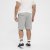 North Latitude Ottoman Sweatshorts Mid Grey - Collegehousut ja collegeshortsit - Miesten Isot collegehousut ja collegeshortsit