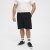 North Latitude Ottoman Sweatshorts Black - Collegehousut ja collegeshortsit - Miesten Isot collegehousut ja collegeshortsit