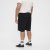 North Latitude Ottoman Sweatshorts Black - Collegehousut ja collegeshortsit - Miesten Isot collegehousut ja collegeshortsit
