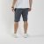 North Latitude Sweatshorts Blue Melange TALL - Collegehousut ja collegeshortsit - Miesten Isot collegehousut ja collegeshortsit