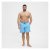 North Latitude Swimshorts Turquoise - Alusvaatteet & uimavaatteet - Miesten Isot alusvaatteet 