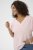 Kaffe Curve Valeria Top Ballerina Pink - Naisten paidat ja topit isot koot - 