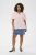 Kaffe Curve Valeria Top Ballerina Pink - Naisten paidat ja topit isot koot - 