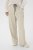 Kaffe Curve Sirana Pants Beige Melange/Black Stripe - Kangashousut - 