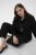 Kaffe Curve Brenn Barrel Twill Jeans Washed Black - Farkut - 