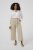 Kaffe Curve Pheolo Cropped Pants Feather Grey - Kangashousut - 