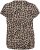 Kaffe Curve Sonna Stanley Toppi Leopardikuosi - T-paidat - 