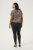 Kaffe Curve Sonna Stanley Toppi Leopardikuosi - T-paidat - 