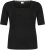 Kaffe Curve Britt T-paita Musta - T-paidat - 