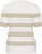Kaffe Curve Lizzy Striped Pullover Chalk/Feather Grey Bold Stripe - T-paidat - 