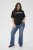Kaffe Curve Ariana T-Shirt Black - T-paidat - 