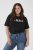 Kaffe Curve Ariana T-Shirt Black - T-paidat - 