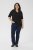 Kaffe Curve Phoelina T-Shirt Black - T-paidat - 