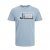 Jack & Jones Logan T-Shirt Turquoise - T-paidat - Isot T-paidat 2XL – 14XL