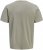 Jack & Jones King Crew Neck T-Shirt Grey - Isojen miesten t-paidat painatuksella - Isojen miesten t-paidat painatuksella