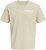 Jack & Jones Blaneo Short Sleeve T-shirt Beige - T-paidat - Isot T-paidat 2XL – 14XL