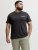 Jack & Jones Oscar T-Shirt Black - Isojen miesten t-paidat painatuksella - Isojen miesten t-paidat painatuksella