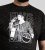 D555 Official Elvis Presley Printed T-Shirt Black - Isojen miesten t-paidat painatuksella - Isojen miesten t-paidat painatuksella