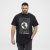 North Latitude 53333 Grid Printed T-Shirt Black - T-paidat - Isot T-paidat 2XL – 14XL