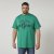 North Latitude 61121 Painettu T-Paita Vihreä - T-paidat - Isot T-paidat 2XL – 14XL