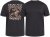 North Latitude 61165 T-Paita Selkäpainatuksella Musta - T-paidat - Isot T-paidat 2XL – 14XL