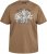 North Latitude 61315 Painettu T-Paita Vaaleanruskea - T-paidat - Isot T-paidat 2XL – 14XL