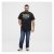 North Latitude Denim Printed Logo T-Shirt Black - T-paidat - Isot T-paidat 2XL – 14XL