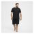North Latitude Pyjama T-Shirt V-Neck Short Sleeve Black - Pyjama/Loungewear - Miesten Pyjamat Isot Koot